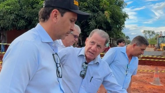 Gestão Vilela intensifica obras de drenagem para prevenir alagamentos em Aparecida