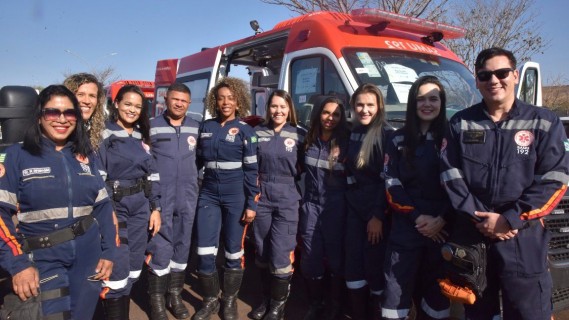 Aparecida recebe nova ambulância e avança na renovação da frota do SAMU