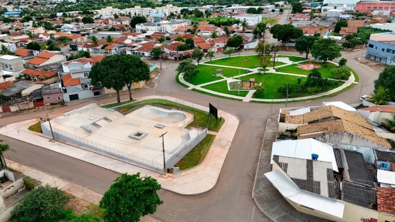 Prefeitura de Aparecida inaugura nova praça e pista de skate no Parque Real