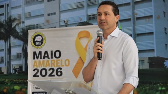 Prefeitura de Aparecida reforça conscientização no trânsito durante programação do Maio Amarelo 2026